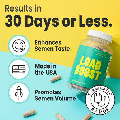 Load Boost - Semen Volume, Sperm Health, 120 Capsules